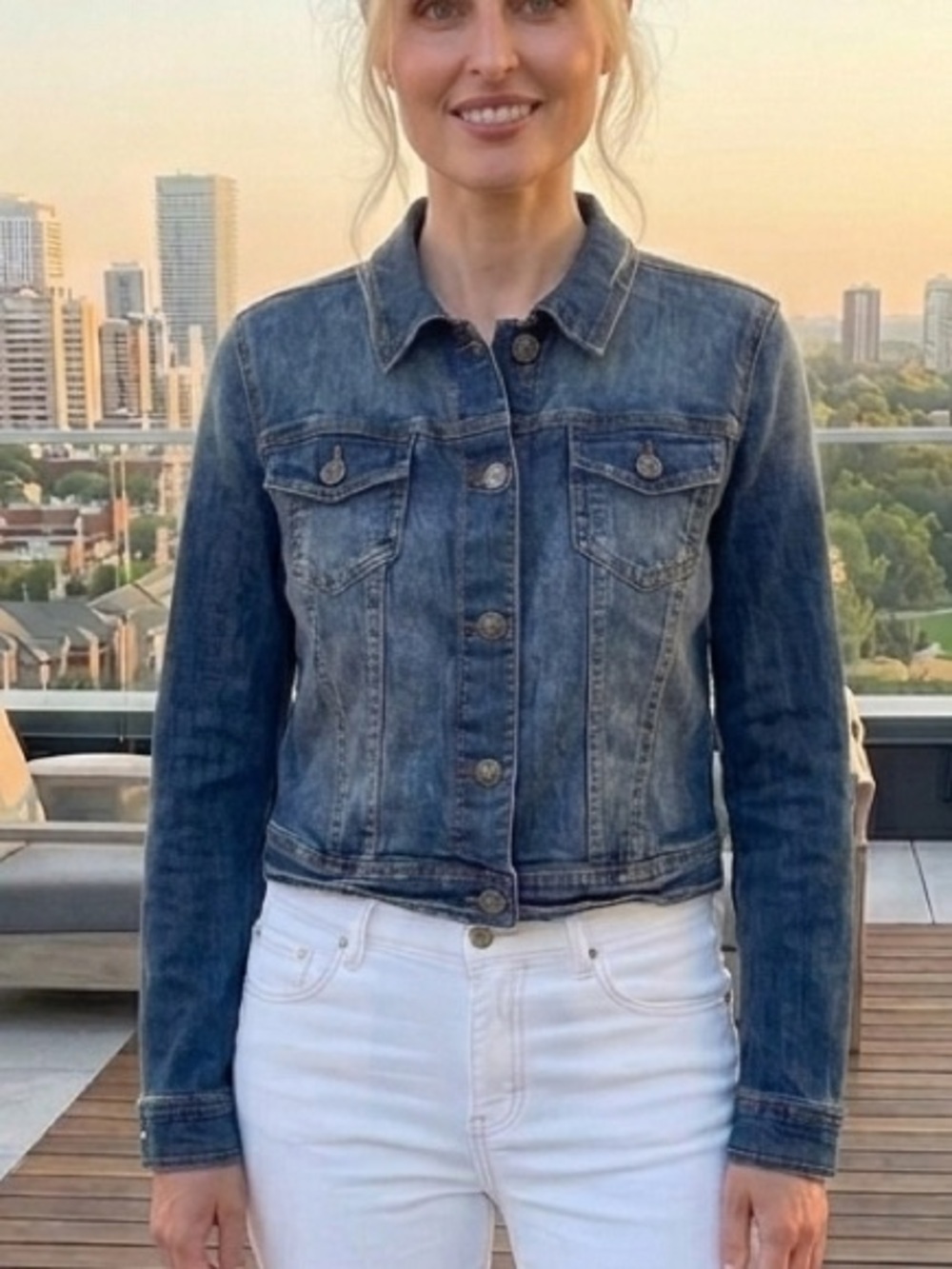 Maurices Women’s Blue Denim Jean Jacket XXL